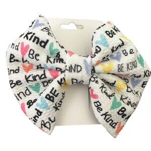 New Be Kind Multicolored 5" Hairbow